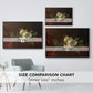 Magnolia on Red Velvet, c. 1885-1890 - Floater Framed Canvas Print