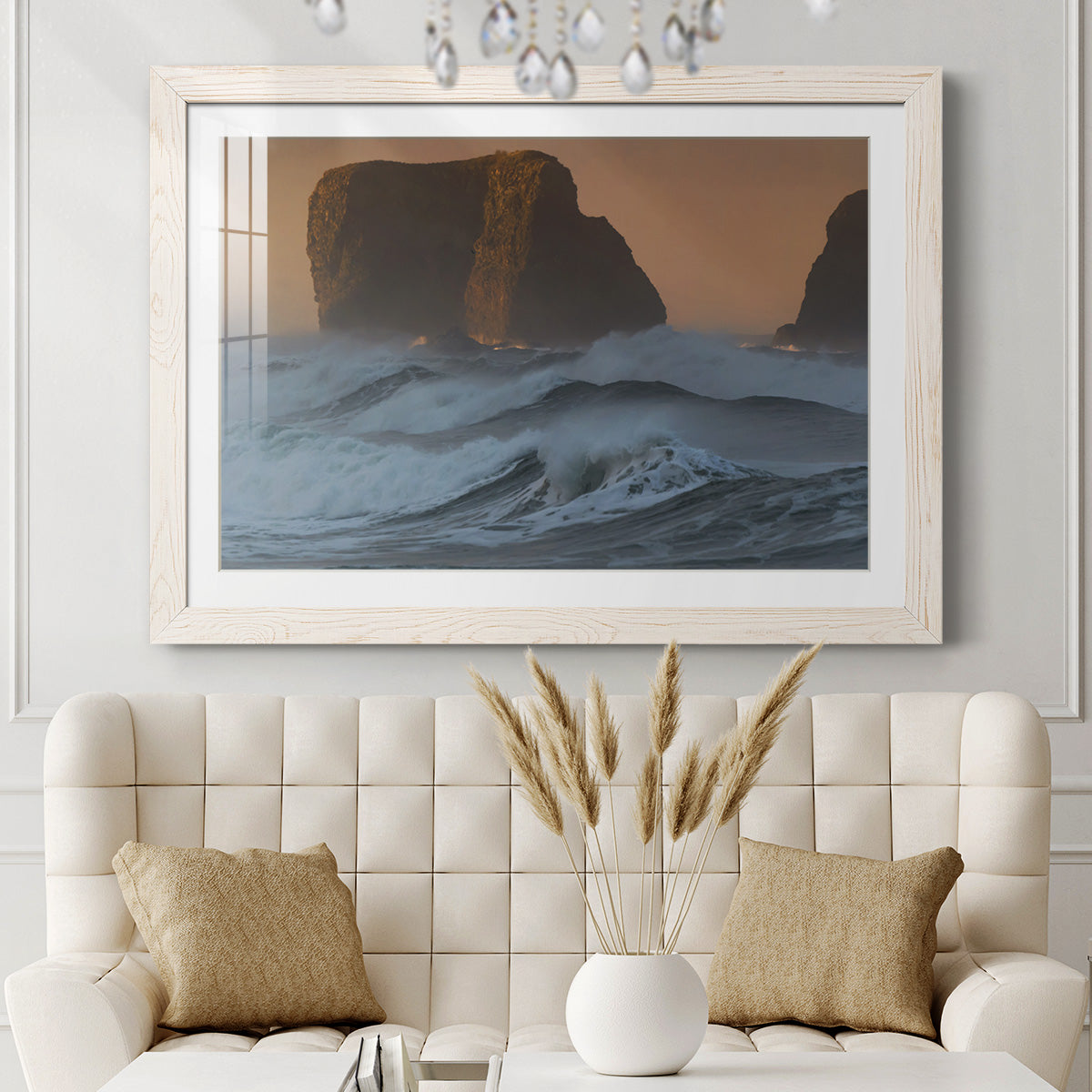 To the Shore - Barnwood Framed Art Print