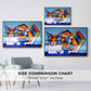 Cassie Thinking about Cubism - Floater Framed Canvas Print