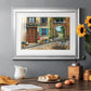 Tuscan Courtyard Premium Framed Print - Ready to Hang