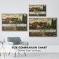 Garden of a Florist (The Flower Garden), 1864 - Floater Framed Canvas Print