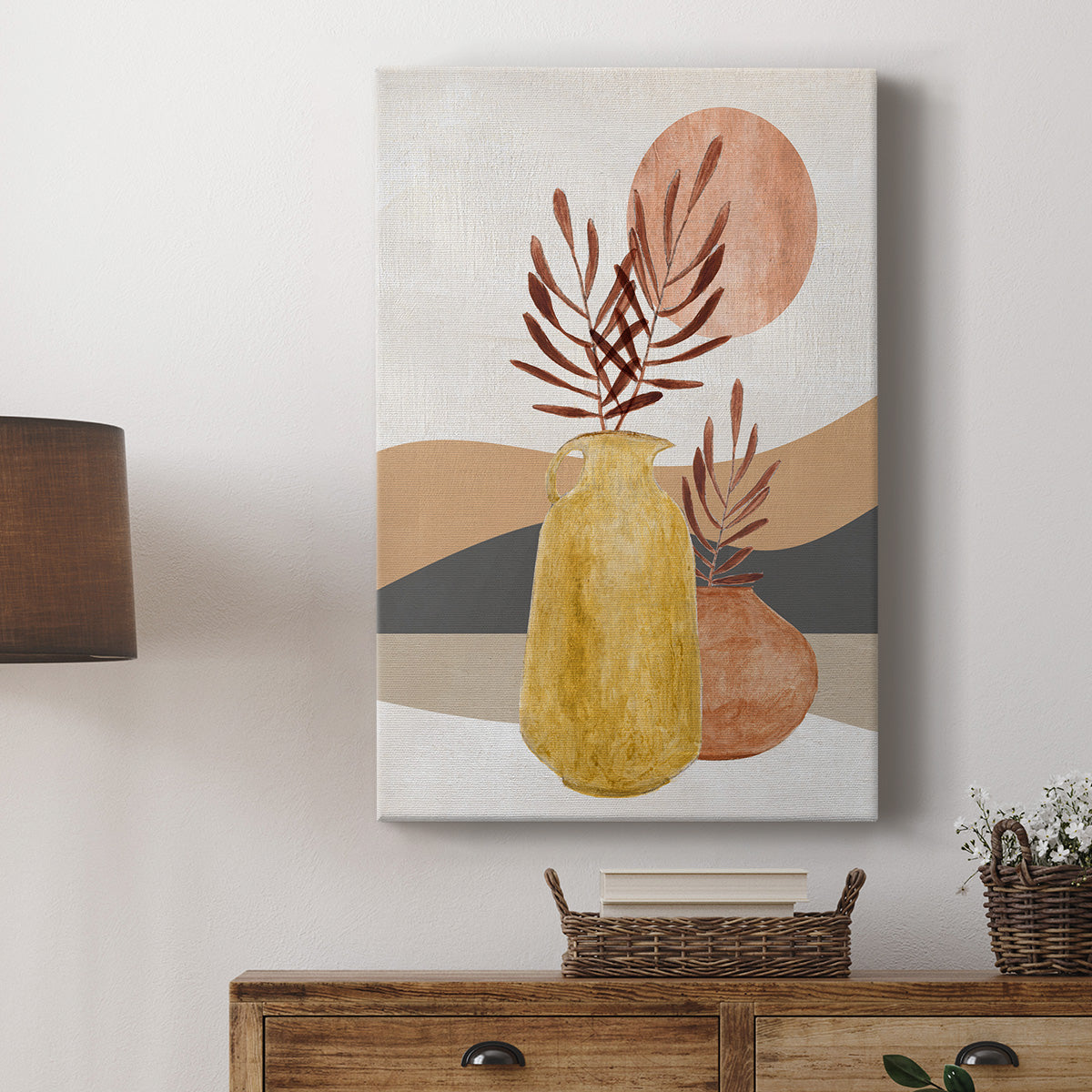 Adobe Moon I - Canvas Art Print