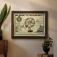 Nautical Map I Premium Framed Canvas- Ready to Hang