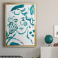 Budding Flower I - Modern Framed Canvas Print