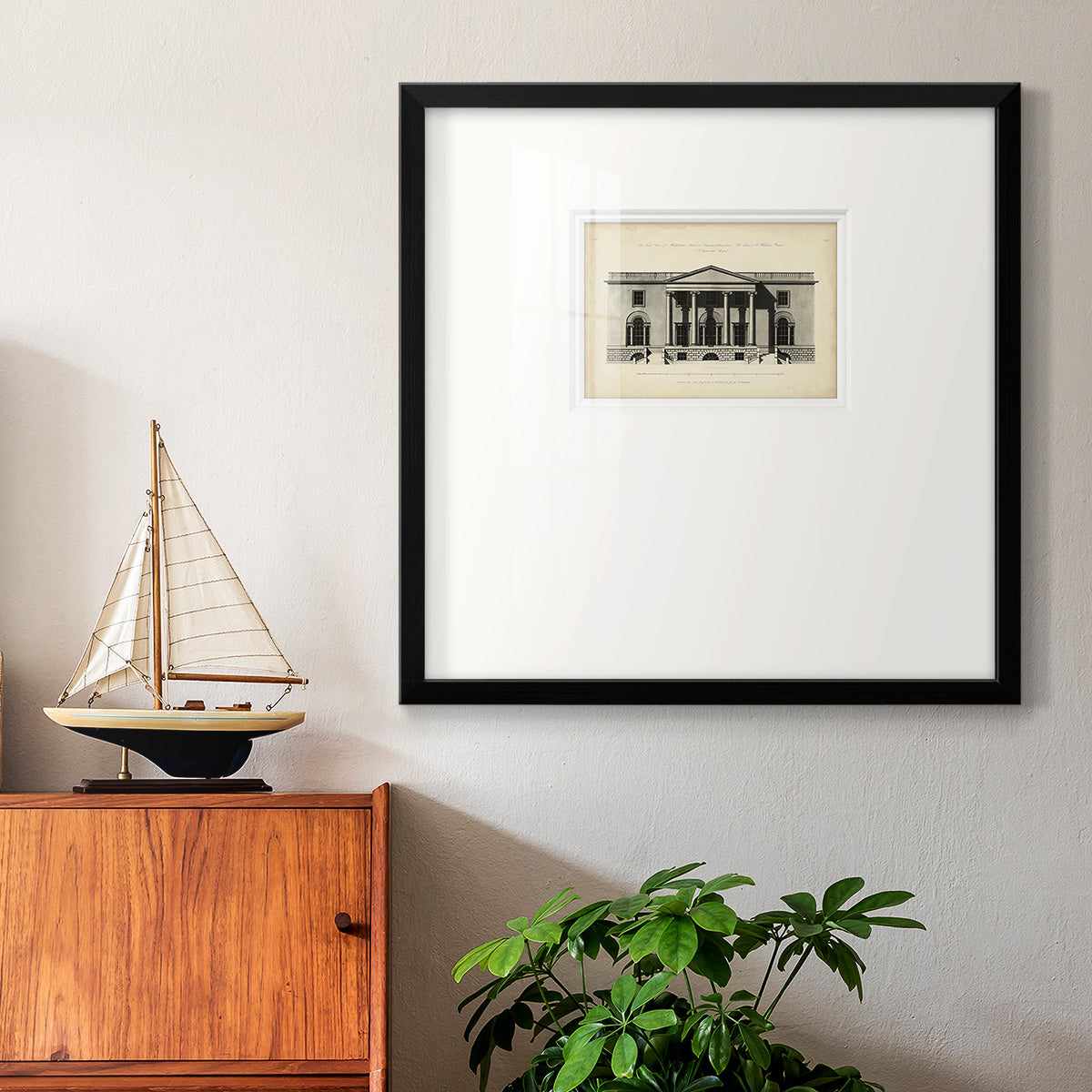 Richardson Architecture I Premium Framed Print Double Matboard