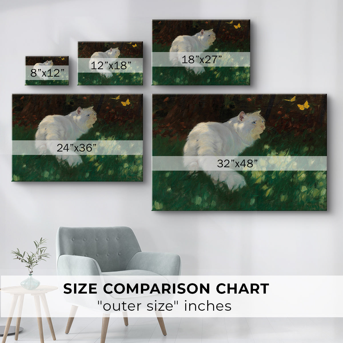 cat,white cat,garden,butterflies,relaxation,sunlight,greenery,flowers,afternoon,outdoor,nature,animal,pet,fluffy,peaceful,yellow,basking,soft,serene,playful,vibrant,sitting,observing,wildlife,tranquility,soft fur,leisure,day,insect,blooming,domestic,scene,colorful,habitat,warm weather,feline,natural light,cute,playful creatures,paws,beauty,grass