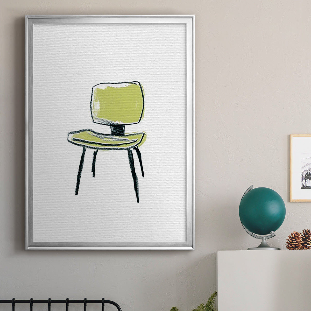Take a Seat VI - Modern Framed Canvas Print