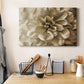 Neutral Wall Flower III - Canvas Art Print