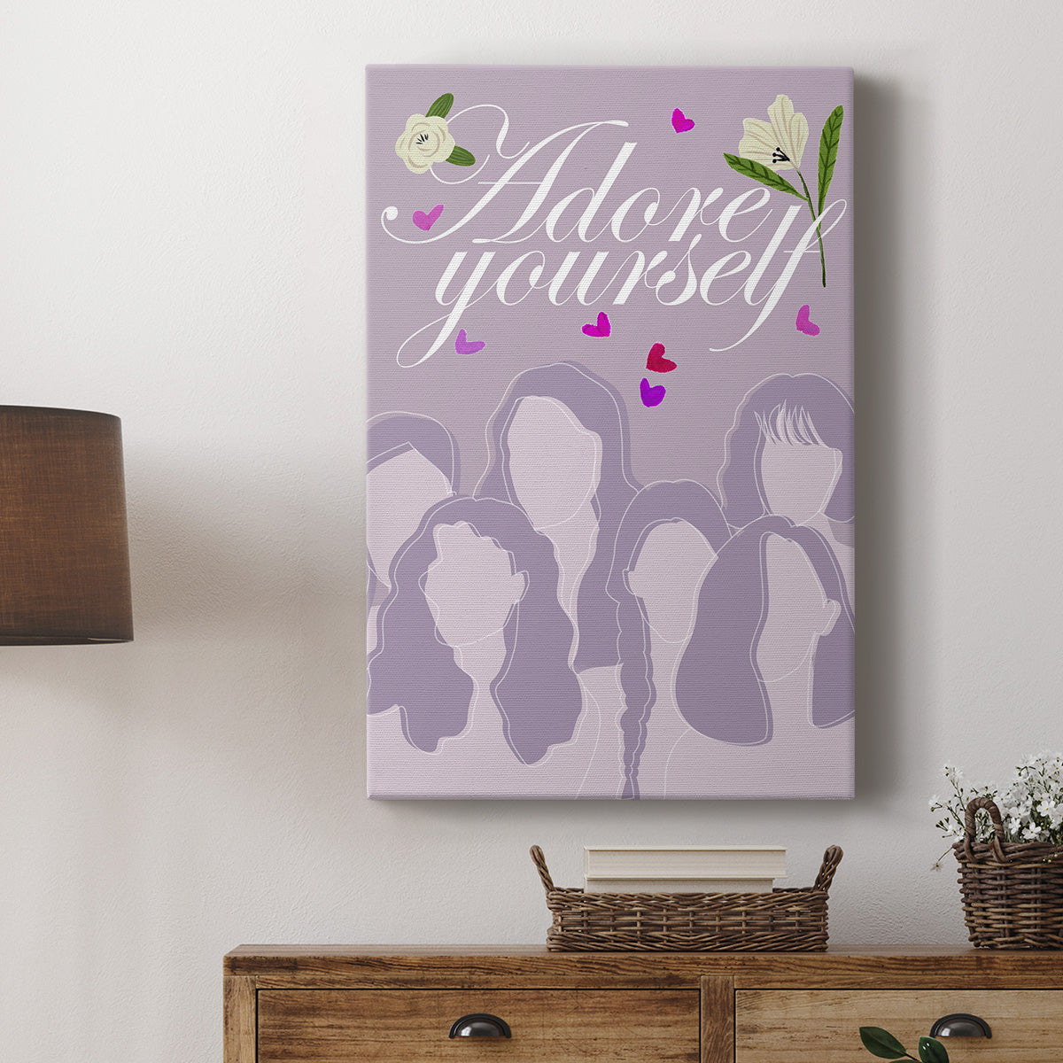 Happy Galentine's Day Collection B - Canvas Art Print