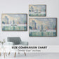 The Green Towers (Les tours vertes, la Rochelle), 1913 - Floater Framed Canvas Print