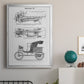 Industrial Motorcar - Modern Framed Canvas Print