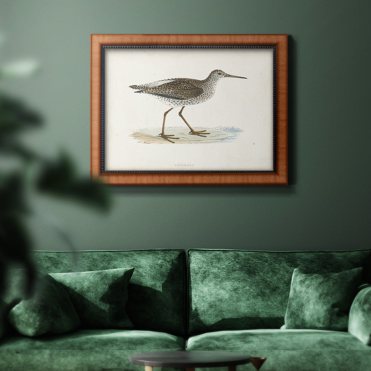 Morris Sandpipers V Premium Framed Canvas- Ready to Hang