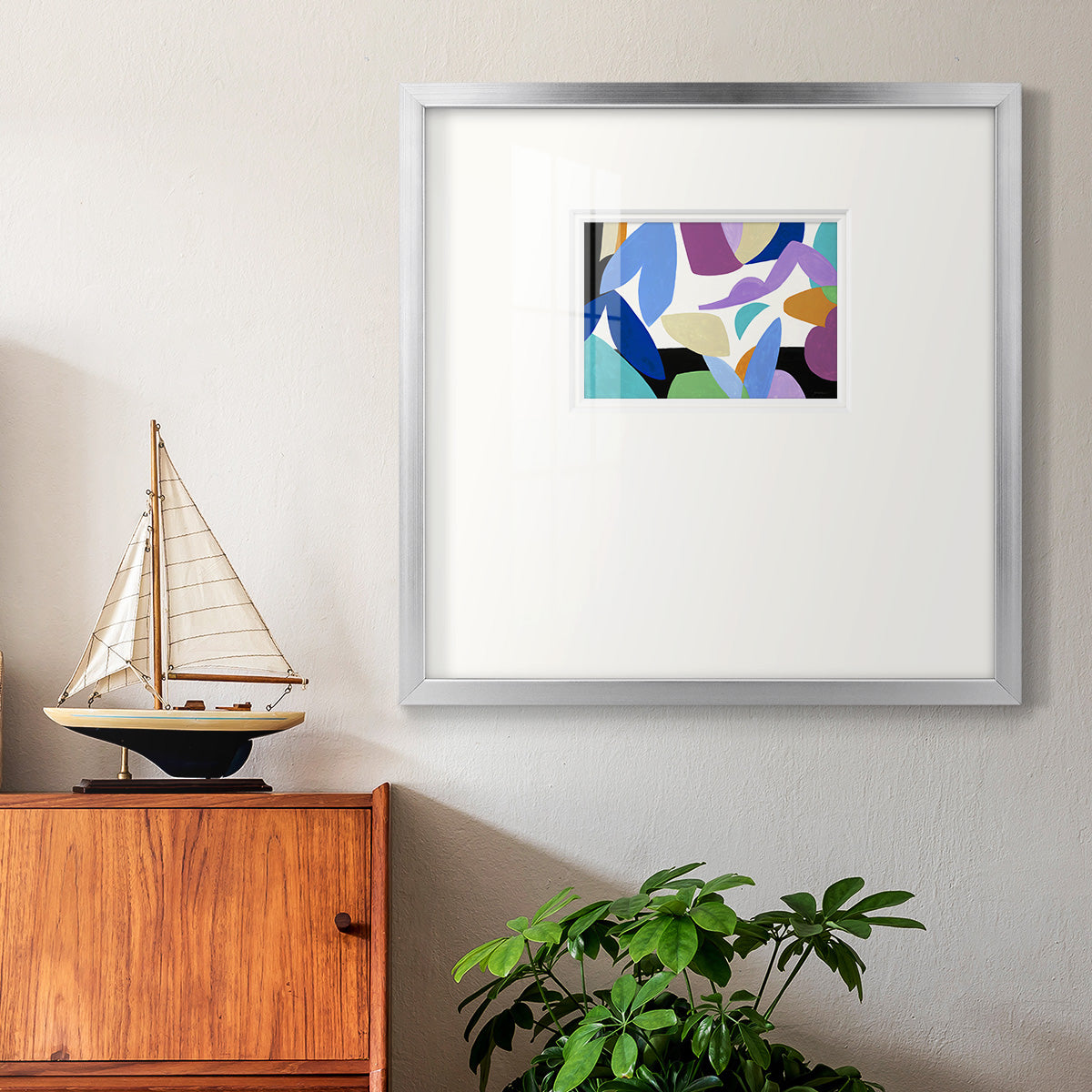 Ode to Matisse II Premium Framed Print Double Matboard