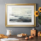 On The Stormy Seas - Modern Framed Art Print