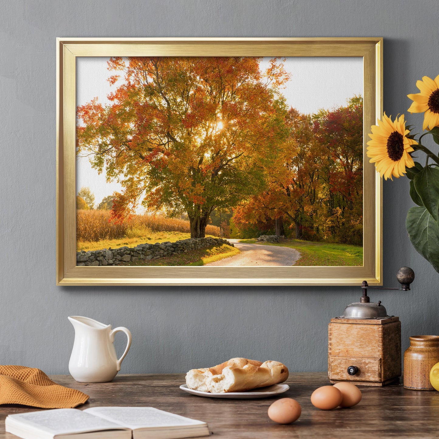 Maple Tree Drive Premium Classic Framed Canvas - Ready to Hang