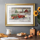 Making Christmas Memories - Modern Framed Art Print
