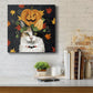 Halloween Cat II-Premium Gallery Wrapped Canvas - Ready to Hang