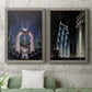 Deco Paradise - Premium Framed Canvas 2 Piece Set - Ready to Hang