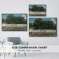 Fontainebleau: Oak Trees at Bas-Bréau, c. 1830-1835 - Floater Framed Canvas Print