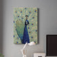 Blue Peacock I Premium Gallery Wrapped Canvas - Ready to Hang