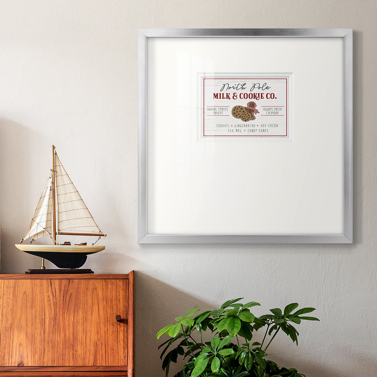 Milk and Cookie Co Premium Framed Print Double Matboard