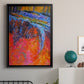 Vibrant Flow I - Modern Framed Canvas Print