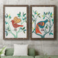 Whitty Bird I - Premium Framed Canvas 2 Piece Set - Ready to Hang