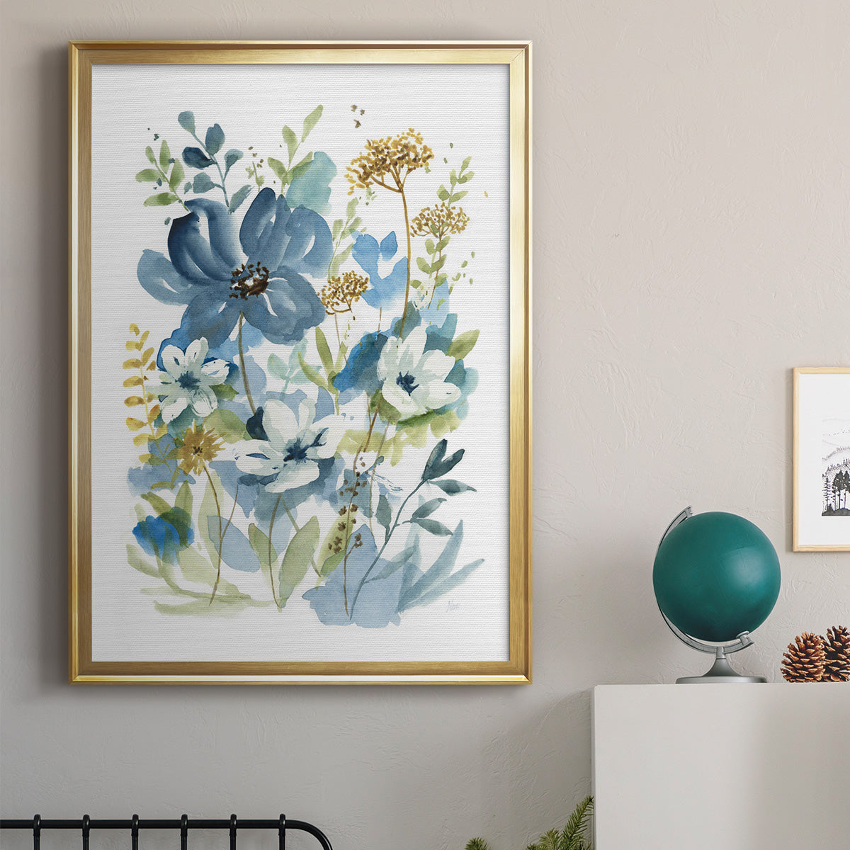 Wild Medley I - Modern Framed Canvas Print