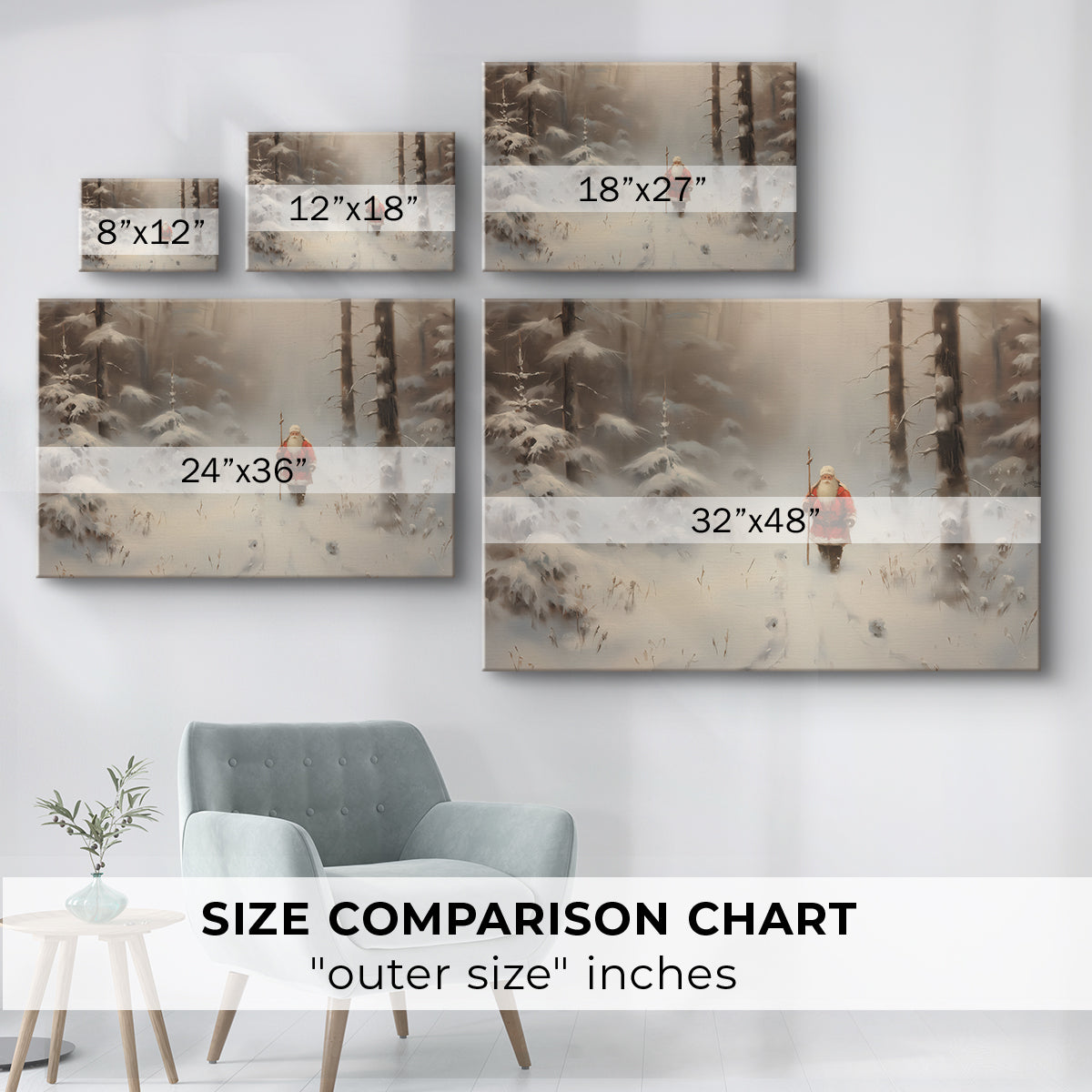 Sugar Pines Carol - Canvas Art Print