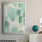 River Shapes II - Modern Framed Canvas Print