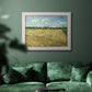 Ploughed Fields - Ornate Framed Canvas Print
