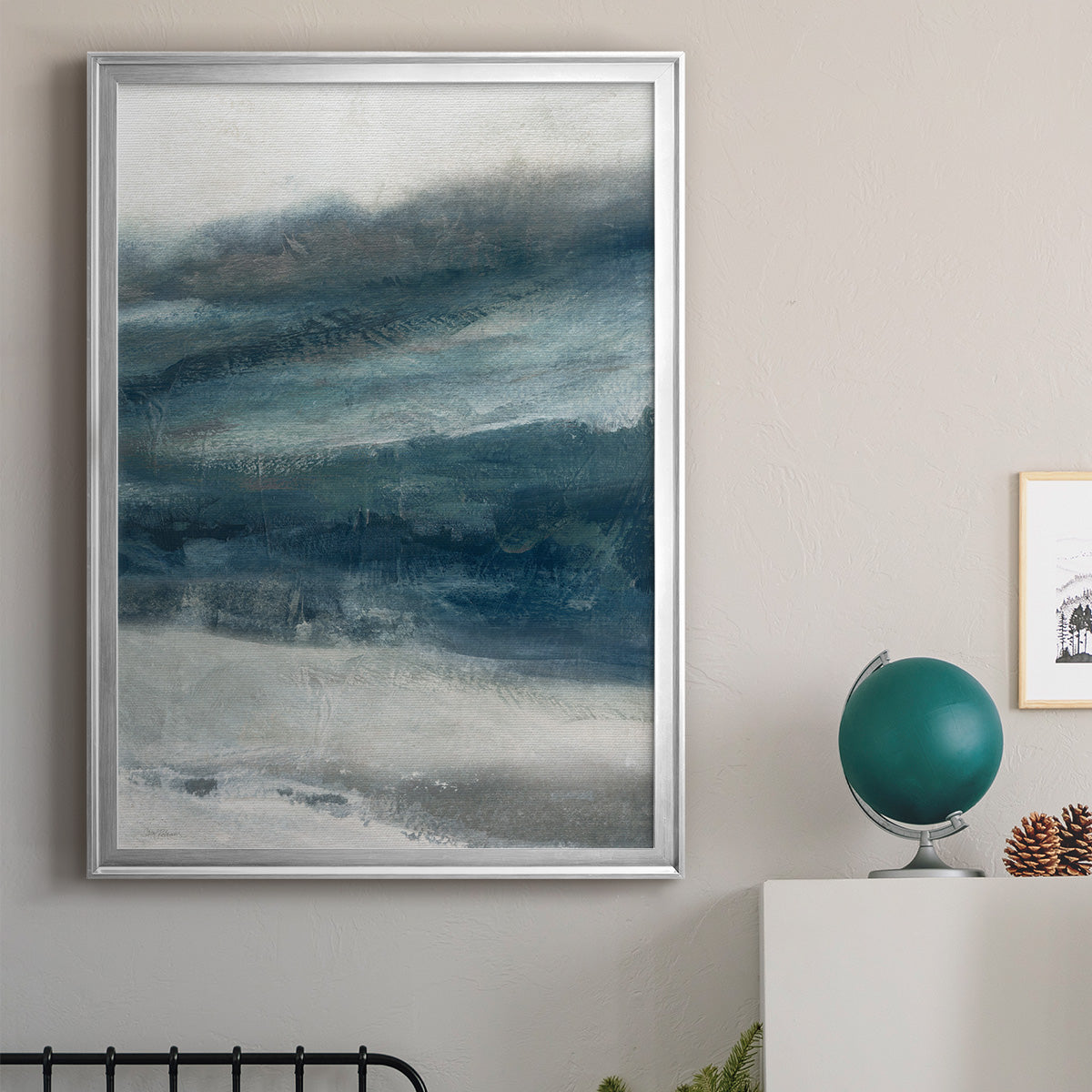 Private Inlet II - Modern Framed Canvas Print