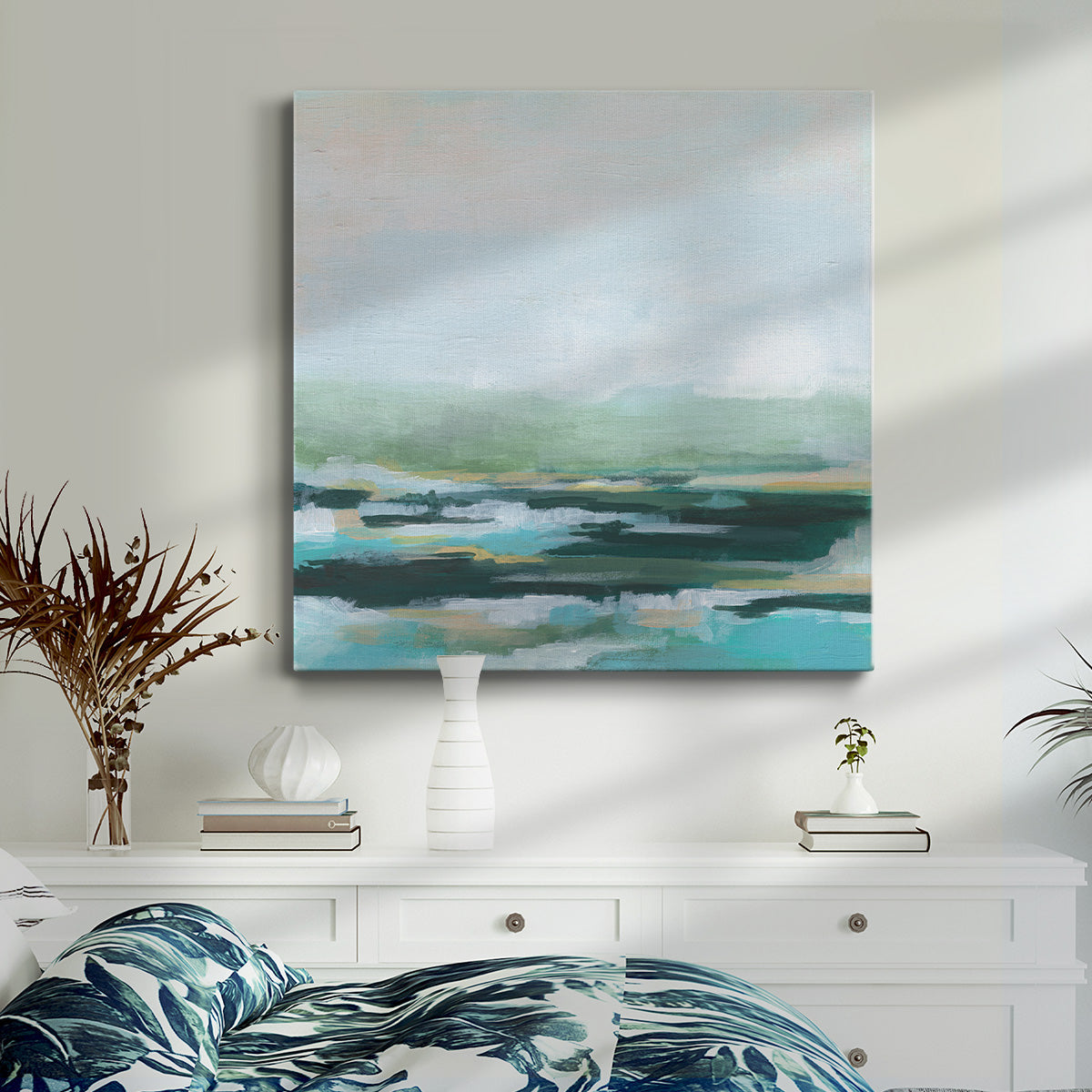 Misty Inlet I - Canvas Art Print