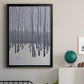 Bare Trees in Winter I - Modern Framed Canvas Print