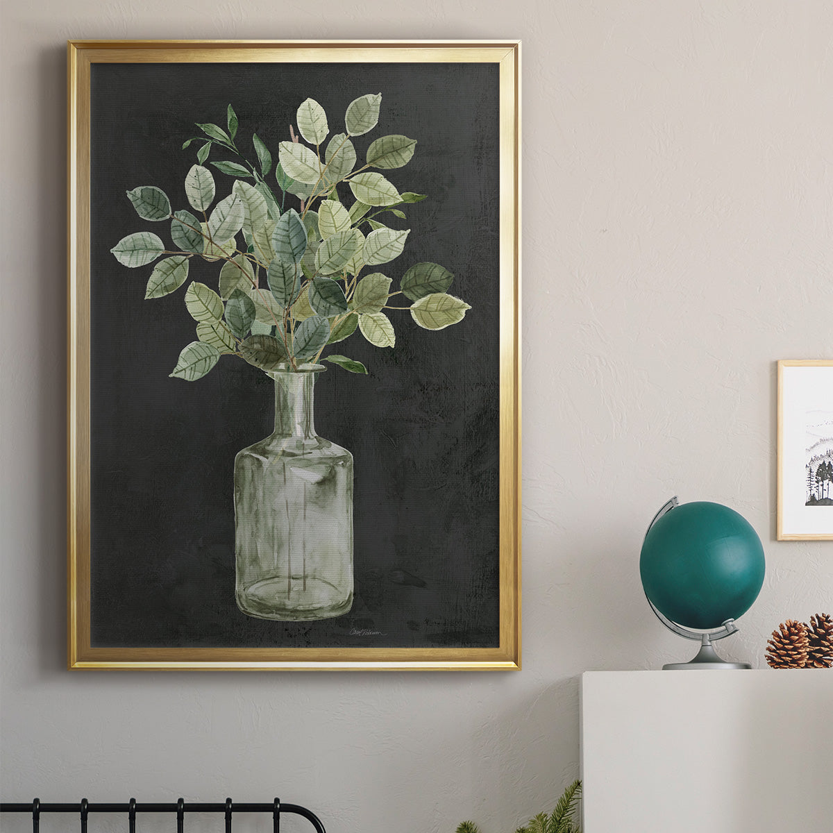 Artisanal Bouquet II - Modern Framed Canvas Print