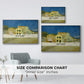 The Yellow House (The Street), 1888 - Floater Framed Canvas Print