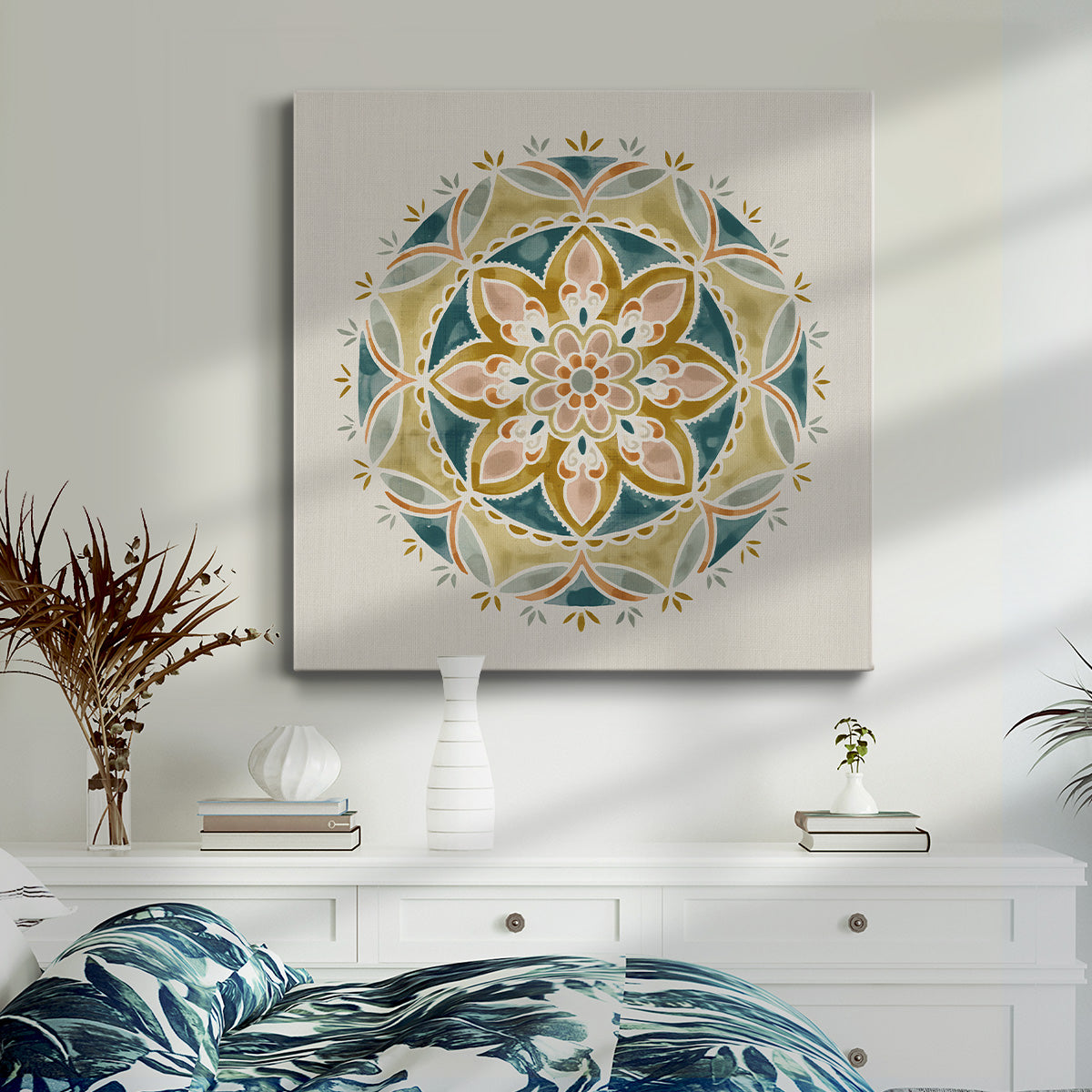 Summer Mandala III - Canvas Art Print