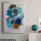 Misty Blue II - Modern Framed Canvas Print