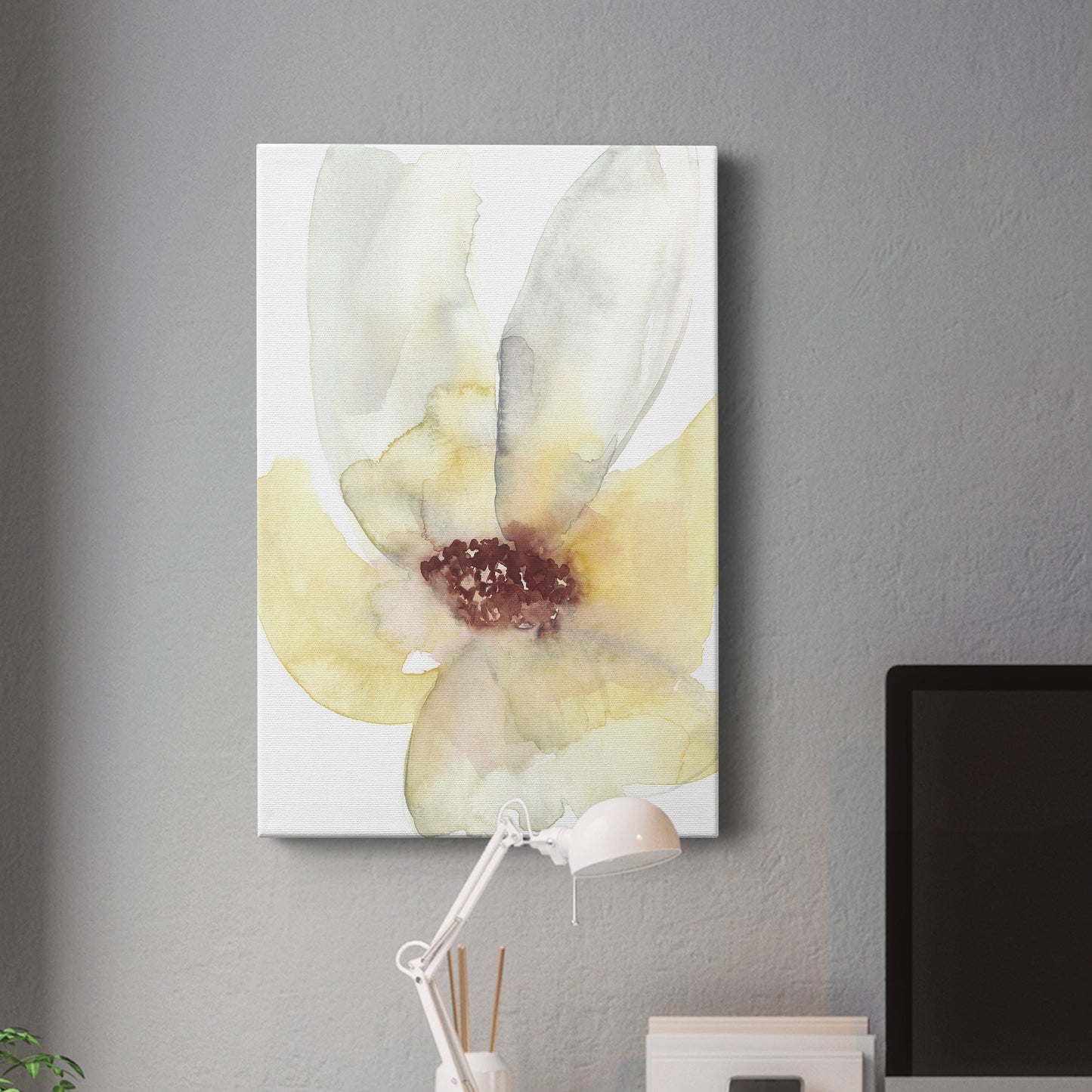 Lush Flower I Premium Gallery Wrapped Canvas - Ready to Hang