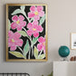 Floral Choir - Modern Framed Canvas Print