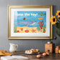 Cute Sea Creatures II - Modern Framed Art Print