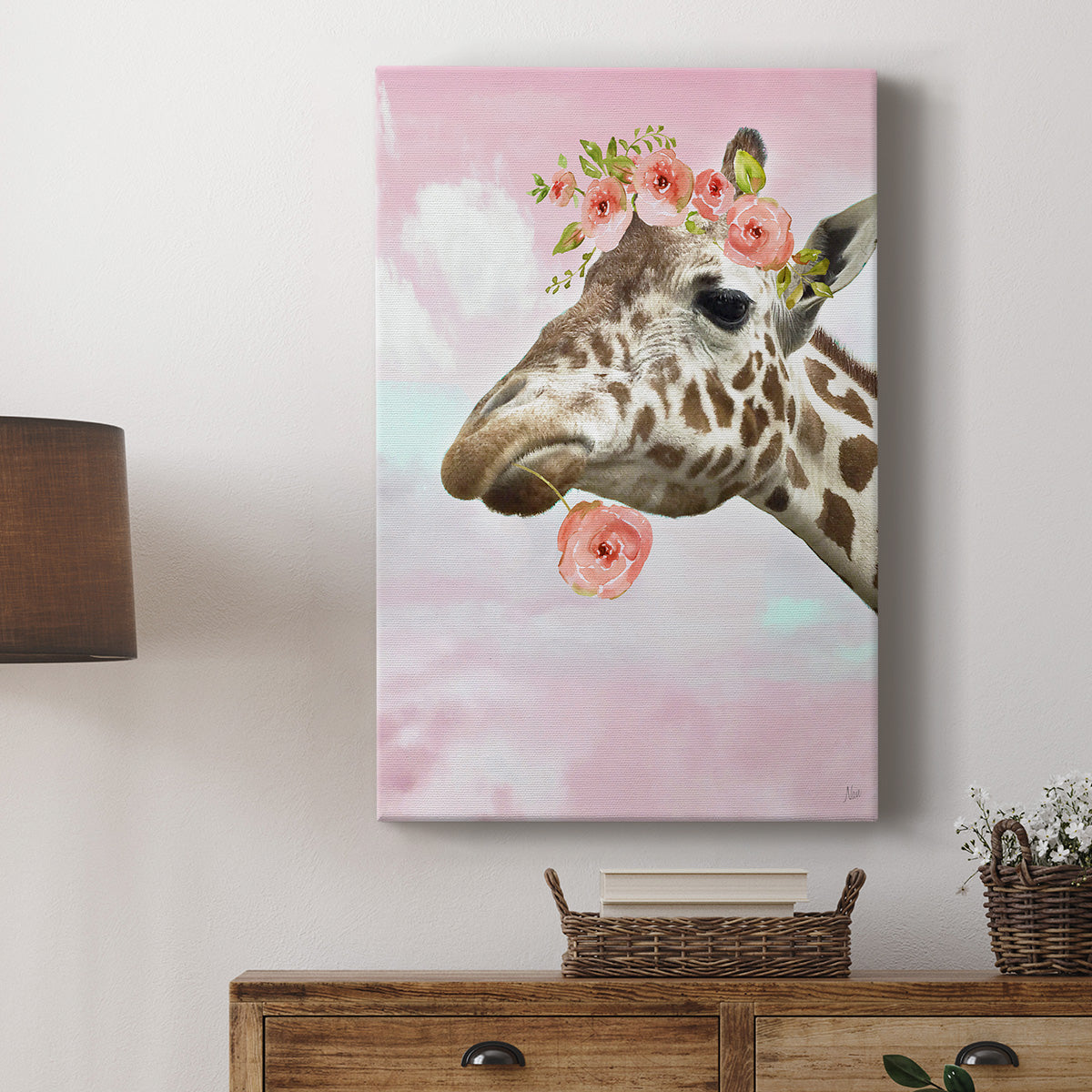 Floral Fun II - Canvas Art Print