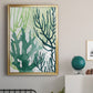 Textured Coral I - Modern Framed Canvas Print