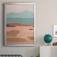 Desert Sunrise II - Modern Framed Canvas Print