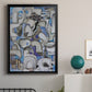 Mediterranean Port I - Modern Framed Canvas Print