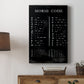 Morse Code Chart Premium Gallery Wrapped Canvas - Ready to Hang