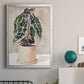 Potted Houseplant I - Modern Framed Canvas Print