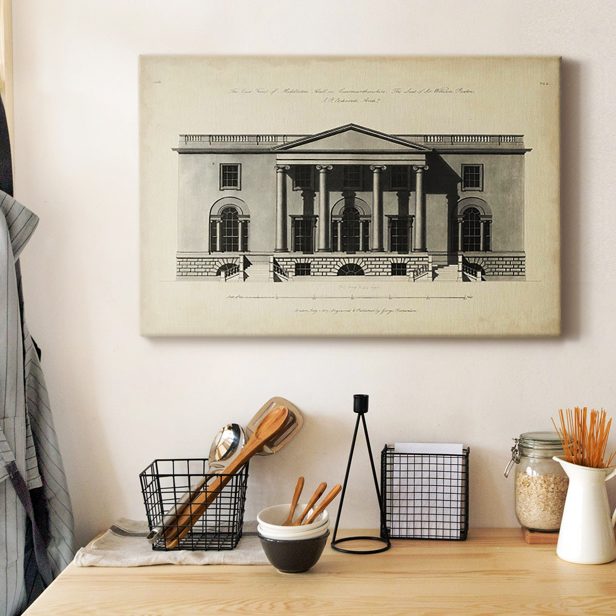 Richardson Architecture I - Canvas Art Print