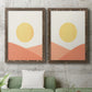 Simple Boho Sun I - Premium Framed Canvas 2 Piece Set - Ready to Hang