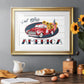 God Bless America Truck - Modern Framed Art Print